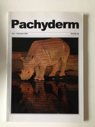 Item #33042 Pachyderm Number 39 July - December 2005. Helen Van Houten