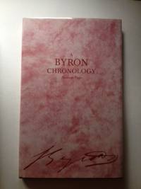 Item #33287 A Byron Chronology. Norman Page