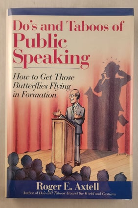 Item #33882 Do’s and Taboos of Public Speaking How to Get Those Butterflies Flying in...