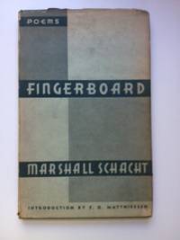 Item #34760 Fingerboard. Marshall Schacht