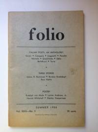 Item #34763 Folio Summer 1958 Vol. XXIII - No. 3. Stanley Cooperman, Aubrey Galyon