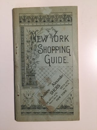 Item #34885 Forty-ninth Annual Edition New York Shopping Guide Boroughs Of Manhattan And The...