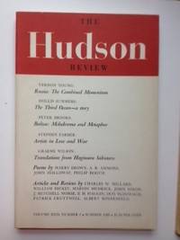 Item #34923 The Hudson Review Volume XXII, Number 2 Summer 1969. Frederick Morgan