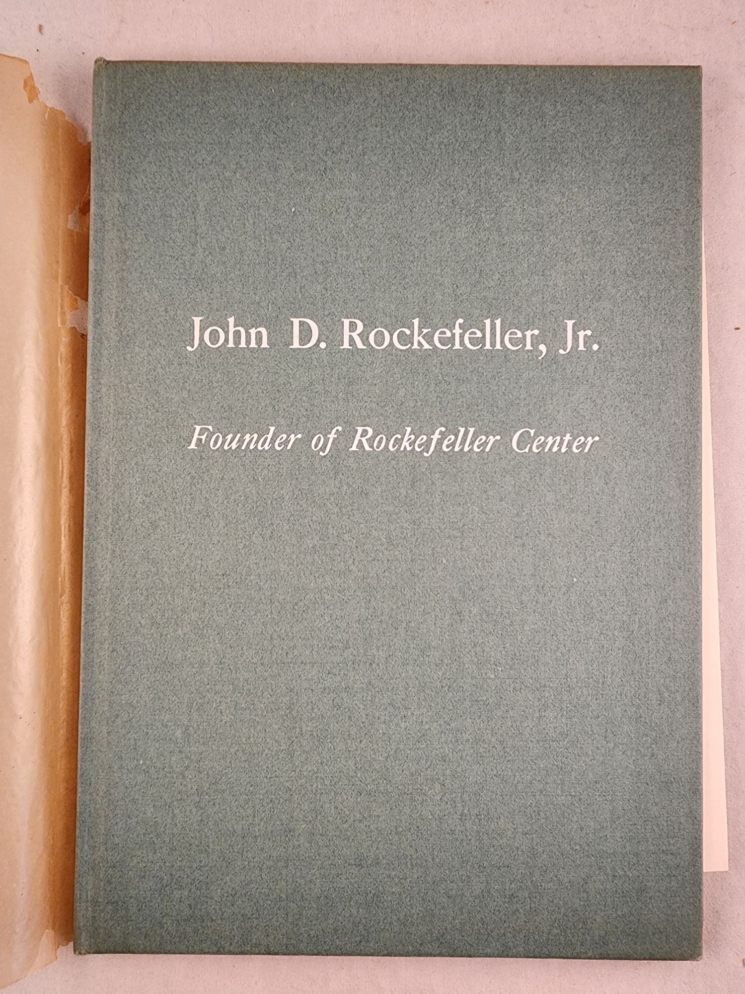 John D. Rockefeller, Jr., Founder of Rockefeller Center | N/A