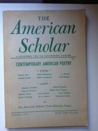Item #34961 The American Scholar A Quartely for the Independent Thinker - Vol.28 N°3 - Summer...