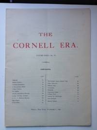 Item #35117 The Cornell Era Vol. XXIII Cornell University, November 8, 1890 No. 6. A. P. Fowler,...
