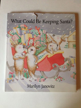 Item #37171 What Could Be Keeping Santa? Marilyn Janovitz