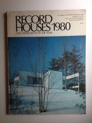 Item #37304 Record Houses And Apartments Of The Year 1980. Architectural Record