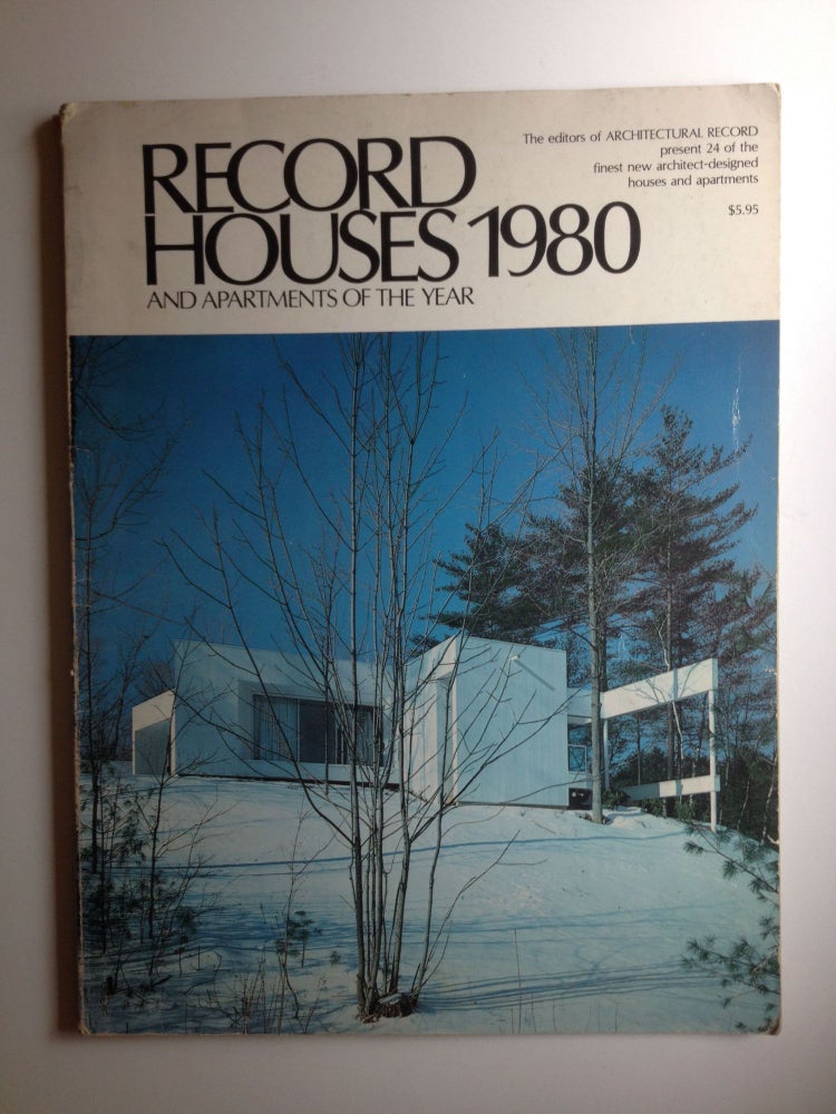 Item #37304 Record Houses And Apartments Of The Year 1980. Architectural Record.