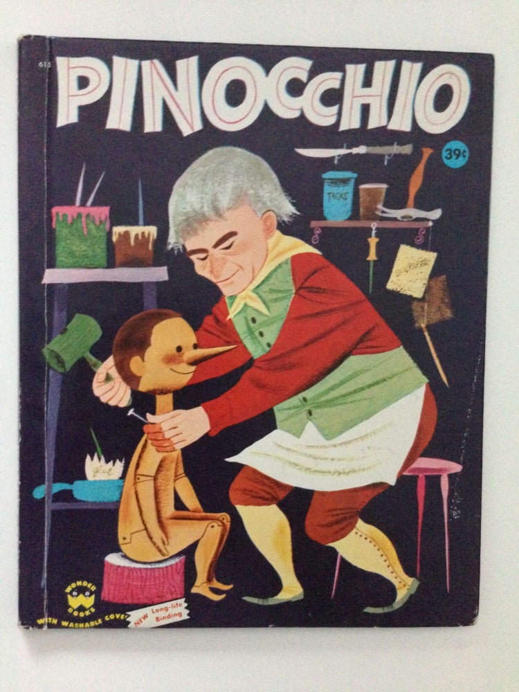 Item #37506 Carlo Collodi’s Famous Story Pinocchio. Evelyn Andreas, Art Seiden.
