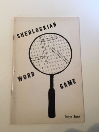 Item #38533 Sherlockian Word Game Volume II. Evelyn Byrne