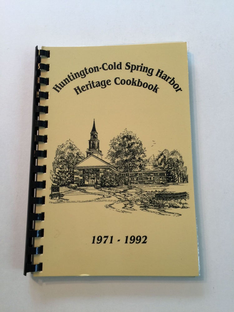 Item #38844 Treasured Recipes Collected by Members and Friends of United Methodist Church Huntington - Cold Spring Harbor. Daryl Hutchinson, Bette Jack, Liz Wood committee members.