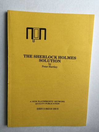 Item #39152 The Sherlock Holmes Solution. Hartley Peter