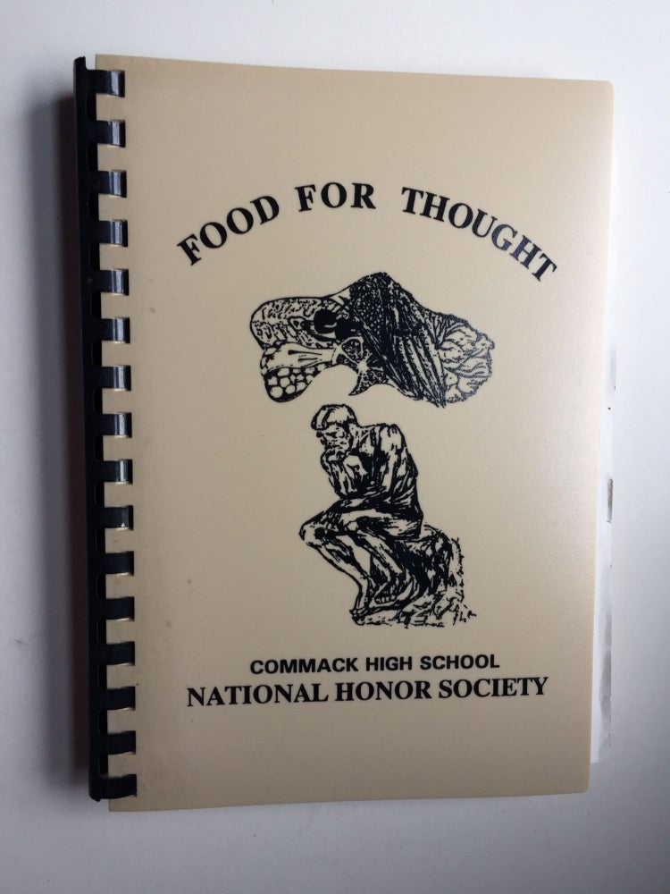Item #39419 Food For Thought. Commack High School National Honor Society.