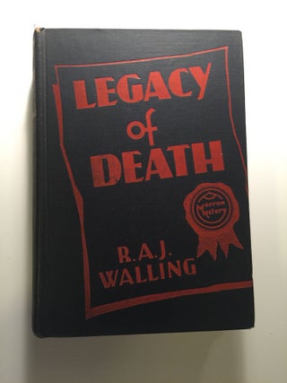 Item #39557 Legacy of Death. R. A. J. Walliing