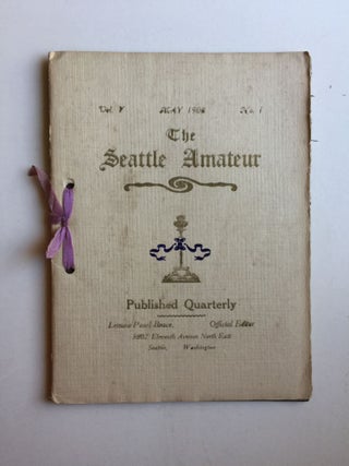 Item #39808 The Seattle Amateur Vol 5 July 1908 No. 1. Lenora Brace