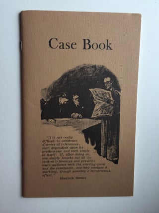 Item #40082 Case Book Volume I Consulting Detective Game. n/a