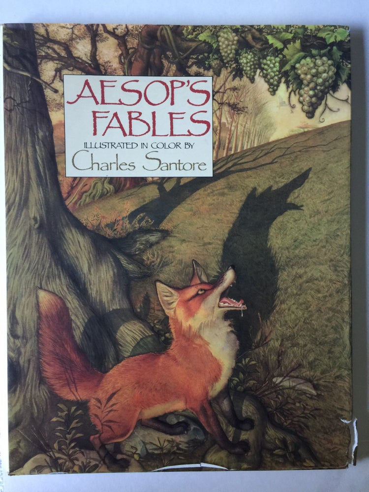 Item #40330 Aesop’s Fables. Charles illustrated by Santore.