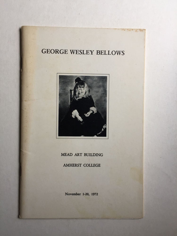Item #40521 George Wesley Bellows. Mass: Mead Art Building Amherst, November, Amherst College, 1972.