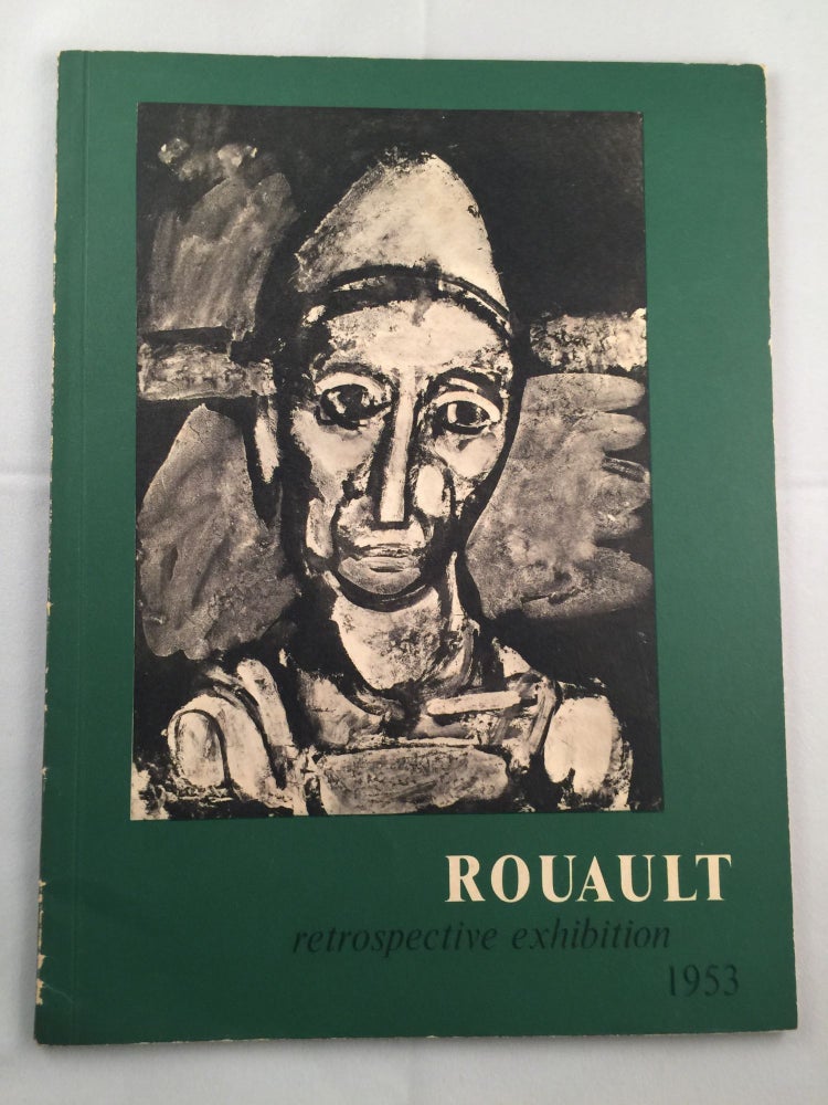 Item #40625 Rouault retrospective exhibition 1953. The Cleveland Museum of Art, The Museum of Modern Art New York.