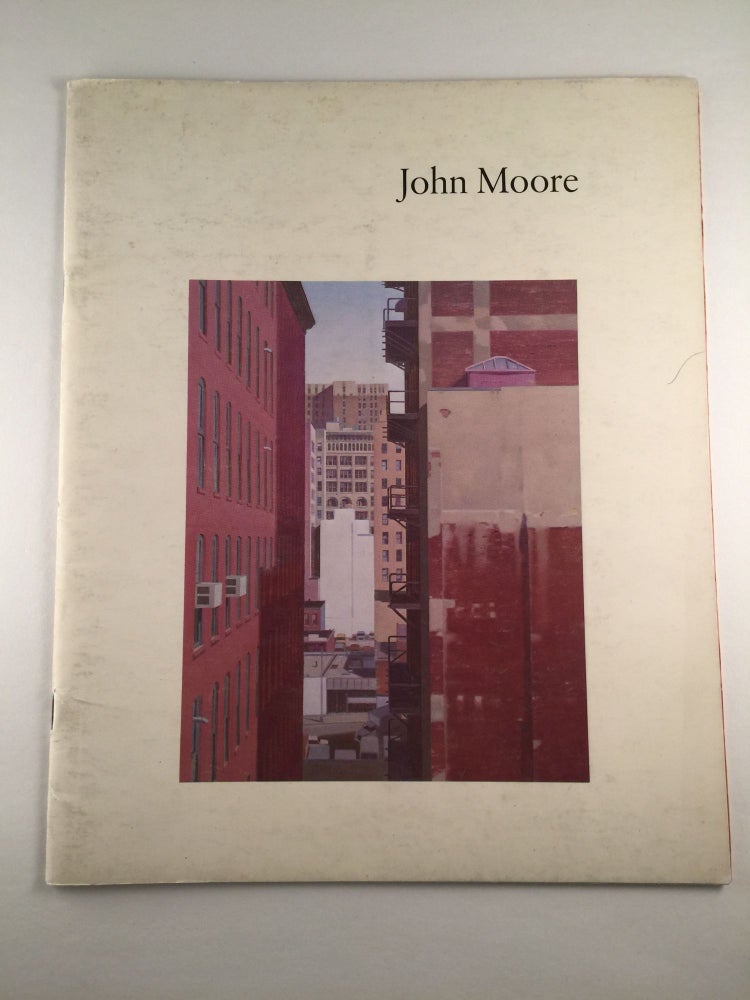 Item #40674 John Moore. NY: Hirschl, 30 March - 20 April Adler Modern, 1983.