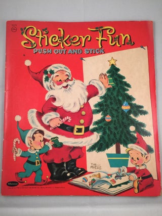 Item #40690 Sticker Fun Push Out and Stick #2171. The cover illustration by Myers
