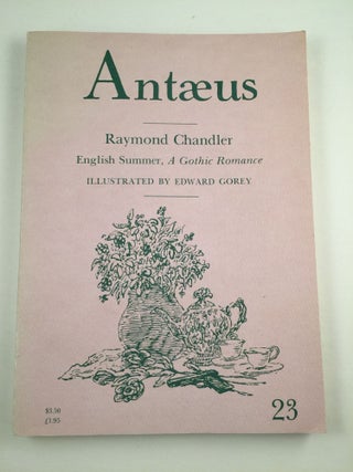 Item #40882 Antaeus 23 Autumn, 1976. Daniel Halpern, Edward Gorey
