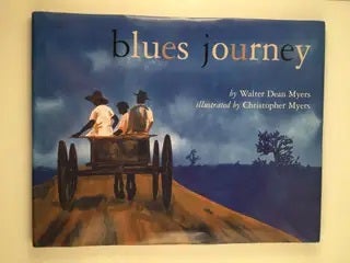 Item #40962 blues journey. Walter Dean and Myers, Christopher Myers