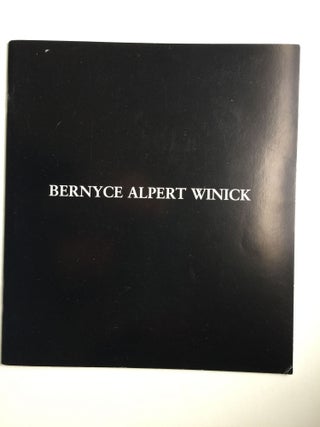 Item #41018 Bernyce Alpert Winick, Music in Art. October NY: Z. Gallery