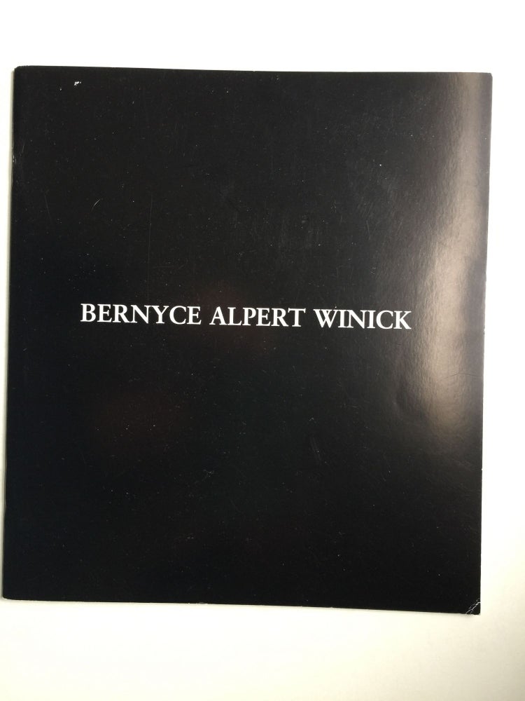 Item #41018 Bernyce Alpert Winick, Music in Art. October NY: Z. Gallery, 1994.