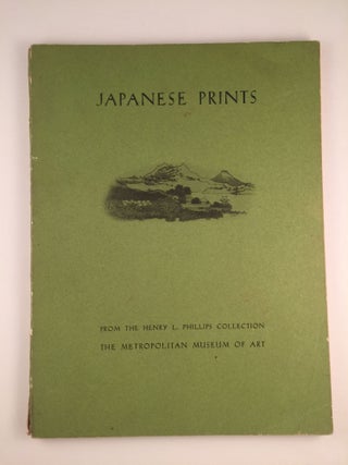 Item #4113 Japanese Prints. From the Henry L. Phillips Collection. Alan Priest