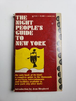 Item #41313 The Night People's Guide to New York A Darien House Project. Jean Shepherd, introduction