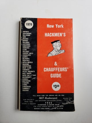 Item #41315 New York Hackmen’s & Chauffeurs’ Guide. Donald Franzman