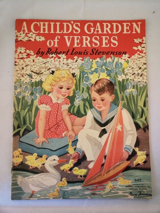 Item #41403 A Child’s Garden of Verses #3427. Robert Louis and Stevenson, George Trimmer