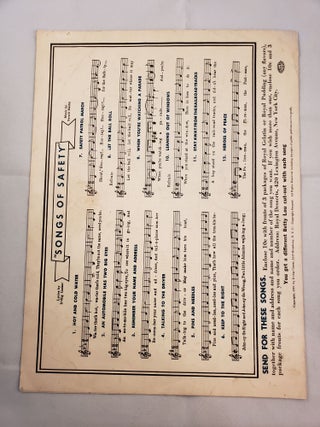 Heroes Of Peace One of Irving Caesar’s Songs of Safety as sung on Rudy Vallee’s Royal Gelatin Hour