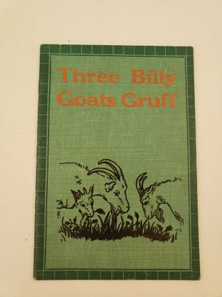 Item #41489 Three Billy Goats Gruff And Other Old-Time Stories Instructor Library Books No. 245....