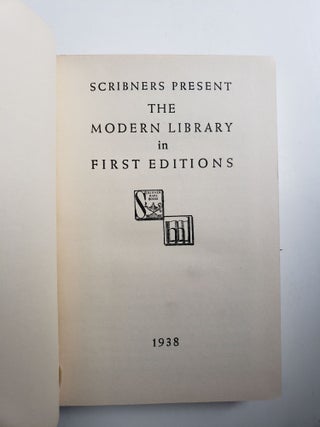 Scribners Present the Modern Library in First Editions, Scribner Book Store Catalogue Number 117