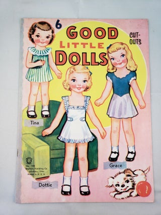 Item #41630 6 Good Little Dolls Cut-Outs. n/a