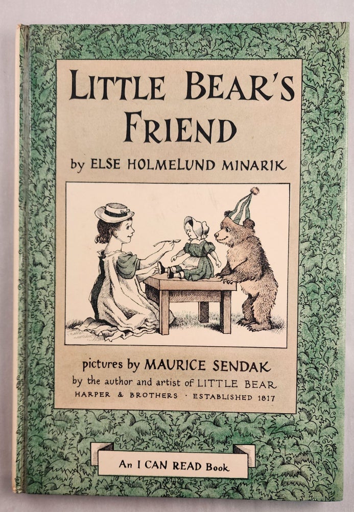 Item #41746 Little Bear’s Friend An I Can Read Book. Else Holmelund and Minarik, Maurice Sendak.