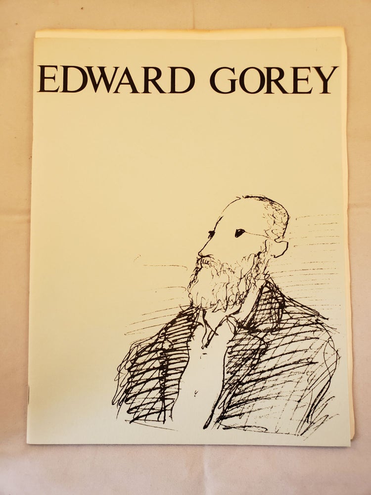 Item #41753 Edward Gorey Priced Order List Fall/Winter 1976. Gotham Book Mart, Gallery Inc.