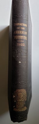 Annual Report of the American Institute City of New York For The Years 1862, ‘63