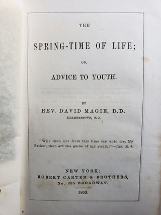 The Spring-Time of Life; or, Advice to Youth