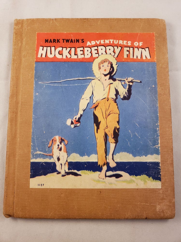 Item #42206 Mark Twain’s Huckleberry Finn Tom Sawyer’s Comrade. Mark Twain, Henry E. Vallely.