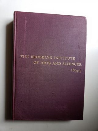 Item #42231 The Seventh Year Book of the Brooklyn Institute of Arts and Sciences 1894 -5...