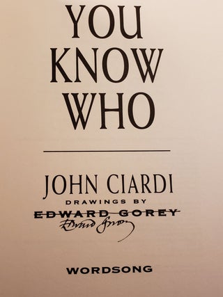You Know Who