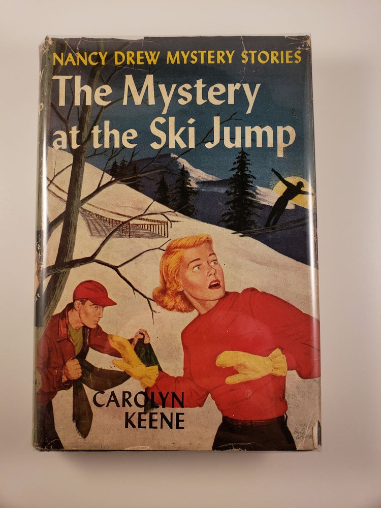 Item #42331 Nancy Drew Mystery Stories The Mystery At The Sky Jump. Carolyn Keene.