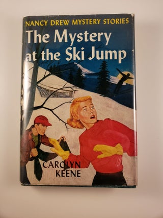 Item #42332 Nancy Drew Mystery Stories The Mystery At The Sky Jump. Carolyn Keene