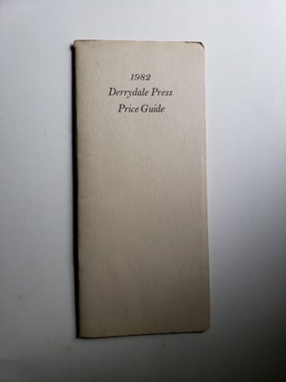 Item #42424 1982 Derrydale Press Price Guide. Isaac Oelgart