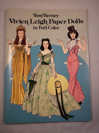 Item #42531 Vivien Leigh Paper Dolls in Full Color. Tom Tierney