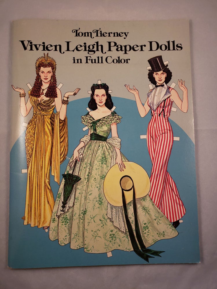 Item #42531 Vivien Leigh Paper Dolls in Full Color. Tom Tierney.